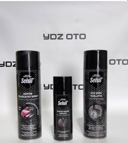 Resim Selsil 3lü Bakım Seti Susuz Motor Temizleyici-emniyet Kemer Yaglayıcı-sıvı Gres 3 Adet 