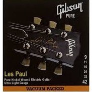 Resim Gibson SEG-LP9 Les Paul Elektro Gitar Teli (9-42) 
