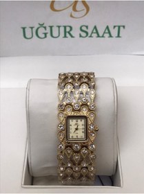 Resim BALMİNA Damla Modeli Taşlı Bayan Saati 