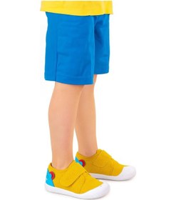 Resim Kiko Kids Catly Cırtlı Kız Bebek İlk Adım Panduf Ayakkabı Sarı 