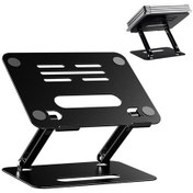 Resim Cbtx P43p Alüminyum Alaşımlı Dizüstü Bilgisayar Kaldırma Standı Yüksekliği Ayarlanabilir Dizüstü Soğutma Braketi 