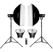 Resim Godox FV200 2'li 200 Watt LED Video Işığı 