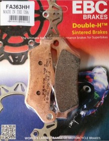 Resim EBC Fa363hh 2000-2006 Bmw R 1150 Rt Uyumlu Arka Fren Balatası Sinterli Balata 