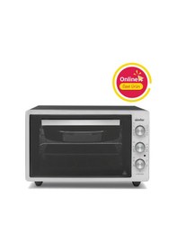 Resim Simfer 4244 İnox Gri 42 LT Turbo Fan Mini / Midi Fırın - 6 Fonksiyon,Yoğurt Yapma, Buz Çözme & İç Aydınlatma 
