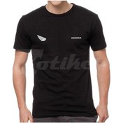 Resim Honda Kanat Tasarım Motorcu Tişörtü Beyaz 