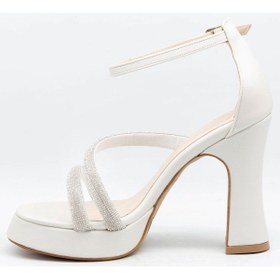 Resim Gedikpaşalı Cgt 23K 711 Beyaz Bayan Ayakkabı Abiye 35 Beyaz 