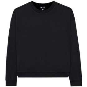 Resim Skechers Kadın Siyah Sweatshirt S242109-001 SiYAH 