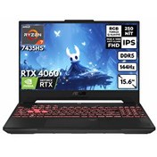 Resim Asus TUF Gaming A15 FA507NVR-LP147HMF87 Ryzen 7 7435HS 15.6" 16 GB RAM 2 TB SSD 8 GB RTX4060 W10Home Gaming Laptop 