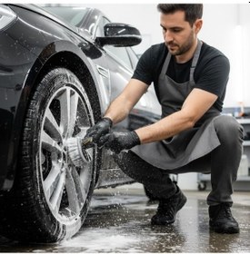 Resim Çok Amaçlı Araç Temizlik Fırçası Oto İç Ve Dış Yüzeyler, Koltuk, Halı, Torpido Ve Jant İçin Ergonomik Temizlik Fırçası 4989 