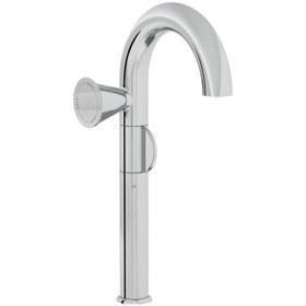 Resim Vitra Liquid A42794 Sol Kumandalı Yüksek Lavabo Bataryası Krom 