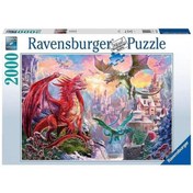 Resim Ravensburger 2000 Parça Puzzle Ejderhalar 167173 