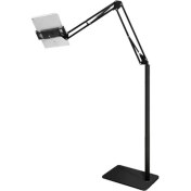 Resim Hobimtek Ht-47 Metal Cep Telefonu ve Tablet Standı Döner Başlıklı Dirsekli 