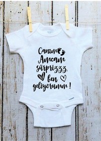 Resim Tuğbababy Baby Amcaya Özel Zıbın Kız Erkek (533427404) Beyaz 