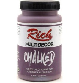Resim Rich Multi Decor Chalked Akrilik Boya 250 Cc. 4526 Güz Gülü 