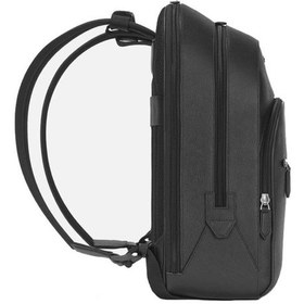 Resim Montblanc Sartorial 3 Bölmeli Büyük Sırt Çantası 130274 Siyah 