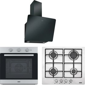 Resim Franke 3lü Set Fpj 615 V Bk A Davlumbaz - Fhnl 604 4g Xs E Ocak - Fsl 82 H Xs Inox Fırın 