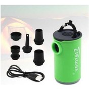 Resim Artfulabode Yönlü Yatağı, Kolay Taşınabilir Şişme Pompası Nozul, Led Işıklı Havuz Hava Geeroyoo Eşyalar Çift 5 