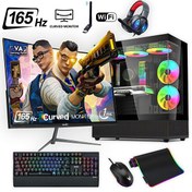 Resim Ventus 505 X AMD Ryzen 5 5500 24" 16 GB RAM 512 GB M.2 NVMe SSD 8 GB RTX3060 165 Hz FreeDOS Masaüstü Oyun Bilgisayarı İzoly