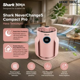 Resim Shark Neverchange5 Compact Pro Hava Temizleyici - Pembe 
