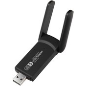 Resim Grc Accessory Usb 3.0 1200mbps Wifi Adaptör 2.4ghz 5ghz Wifi Adaptörü Çift Antenli Kablosuz Wifi Sinyal Yükseltici 