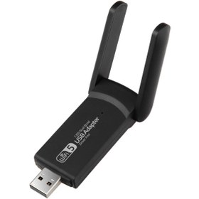 Resim Grc Accessory Usb 3.0 1200mbps Wifi Adaptör 2.4ghz 5ghz Wifi Adaptörü Çift Antenli Kablosuz Wifi Sinyal Yükseltici 