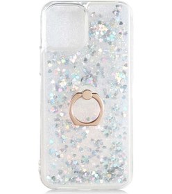 Resim iPhone Uyumlu 13 Mini Kılıf Milce Sulu Yüzüklü Silikon Arka Kapak 