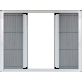 Resim Flaş Group Pileli Pilise Sineklik Double Çift Kanat Sineklik Kapı Pencere Sürgülü Sineklik 