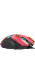Resim Polosmart PGM30 Kablolu Rgb LED Aydınlatmalı 7200 Dpı Gaming Oyuncu Mouse Kırmızı 