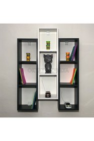 Resim OKYAY MOBİLYA 3'lü Dikey Dolap , Kitaplık , Aksesuar Dolabı , Oyuncak Dolabı 