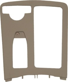 Resim Mercedes W204 W212 Orta Konsol Bardaklık Çerçevesi Bej 