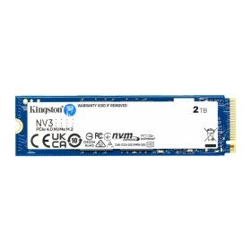 Resim Hello Papana Kıngston SNV3S/2000G, Nv3, 2tb, 6000/5000, Gen4, Nvme Pcıe M.2 2280, SSD 