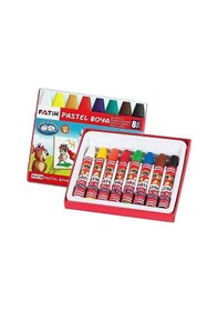 Resim Fatih Pastel Boya 8 Renk Büyük Boy 