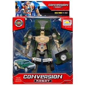 Resim Nessiworld 1:32 Sesli ve Işıklı Dönüşebilen Robot 