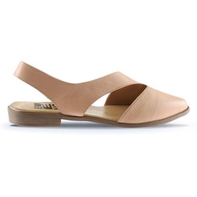 Resim Bueno Shoes Pudra Deri Kadın Düz Sandalet 01ws2311 