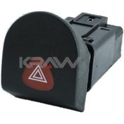 Resim Kraw An-757b Dortlu Flasor Anahtarı Renault Kangoo 97 Dacıa Solenza 03 05 Soketli 