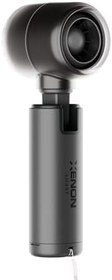 Resim Xenon Smart Taşınabilir Mini El Vantilatörü Seyahat için USB Type-C Şarj Edilebilir Ultra Sessiz 5 Hız Kademeli 14000 rpm Ayarlanabilir Başlıklı Soğutucu Fan X6101 (Gri) 