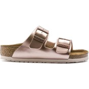 Resim Birkenstock Arizona Bf Electric Metallic Kadın Pembe Terlik 1012478-20090 