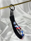 Resim CEBECİOTO BMW YENİ MODEL 19 CM BEZ ANAHTARLIK KALİTELİ OTO-MOTO AKSESUAR ÇİFT TARAFLI BASKI 