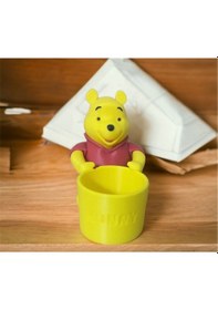 Resim Winnie The Pooh Masaüstü 3d Kalemlik 
