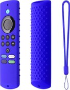 Resim Jeemson 2021 Amazon Fire Tv Stick Lite Kumanda Silikon Korumalı Kapak - Mavi Set - Dayanıklı Korumalı 