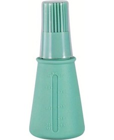 Resim Fochsia Solid Green Ölçülü Silikon Fırça Yüksek Isıya Dayanıklı Yağ Barbekü Fırçası Mutfak Aksesuarı 