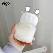 Resim 6.76oz PVC Taşınabilir Şeffaf Su Şişesi, Ölçüm işaretli, Sızdırmaz, BPA İçermeyen, Kompakt Süt Kartonu Şeklinde Kap, Açık Hava Maceraları ve Kahve Severler İçin İdeal, 1 Adet, Seyahat Gereçleri,Macera Ekipmanları,Minimalist Şişe,Şık Konteyner,Dayanıklı PVC,Taşınabilir Konteyner,Hidrasyon Takipçisi 