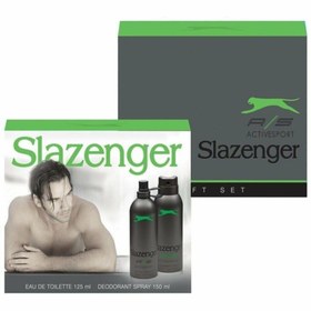 Resim Slazenger Active Sport Yeşil Edt 125 ml Erkek Parfüm + 150 ml . Deodorant Seti 5741039814058 