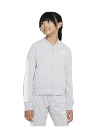 Resim Nike Sportswear Tracksuit Grey Kız Çocuk Eşofman Takımı Gri Beyaz Gri 