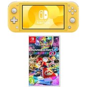 Resim Switch Lite Konsol Gri + Mario Kart 8 Deluxe Switch 