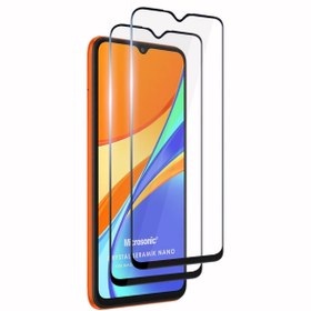 Resim Xiaomi Redmi 9C Crystal Seramik Nano Ekran Koruyucu Siyah (2 Adet) Microsonic