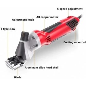 Resim Sturdy Pro 2200 W Sjs Metal Şanzuman Seri Kullanım Koyun Kırkma Makinası 