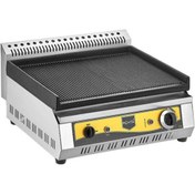 Resim Remta Elektrikli Izgara Makinesi 50 Cm Tam Oluklu Döküm 
