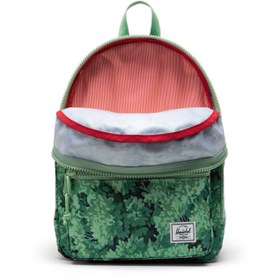 Resim Herschel Heritage™ Çocuk | Su İtici Kumaş Sırt Çantası, 15 L - Yeşil Yaprak Desenli / OS 