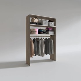 Resim Kenzlife giysi dolabı hayrettin 180*120*40 crd gardırop 